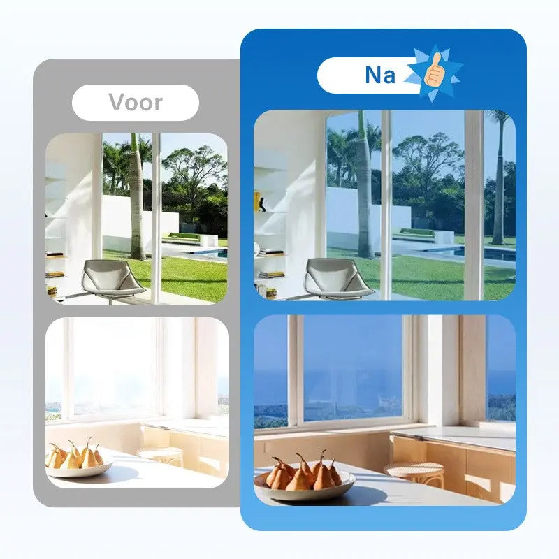 Window Film Privacy & UV-Blocking Removable