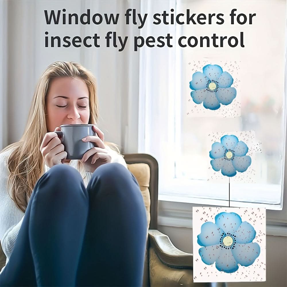 Window Insect Traps Transparent Non-Toxic Set of Six