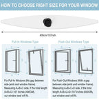 Window Seal Kit Adhesive Hook-and-Loop Reusable