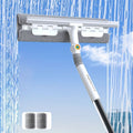 Window Squeegee 360° Rotatable Head Telescopic Handle