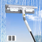 Window Squeegee 360° Rotatable Head Telescopic Handle