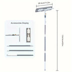 Window Squeegee 360° Rotatable Head Telescopic Handle