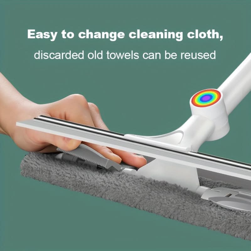 Window Squeegee 360° Rotatable Head Telescopic Handle
