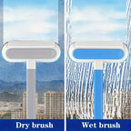 Window Squeegee Detachable Sieve Durable Rubber Indoor & Outdoor
