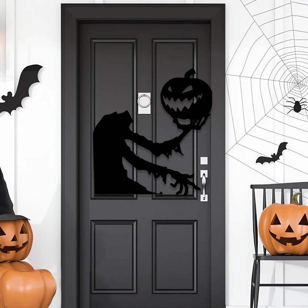 Window Sticker Ghost Design Reusable Peel And Stick