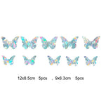 Window Sun Catchers Static Cling Rainbow Cuttable & Reusable