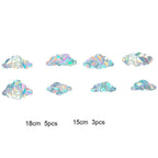 Window Sun Catchers Static Cling Rainbow Cuttable & Reusable