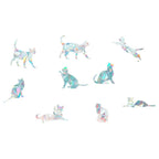 Window Sun Catchers Static Cling Rainbow Cuttable & Reusable