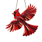 Window Suncatcher Acrylic Bird Designs With Hanging Chain