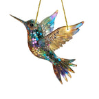 Window Suncatcher Acrylic Bird Designs With Hanging Chain