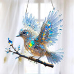 Window Suncatcher Acrylic Crystal Bird Rainbow Reflections