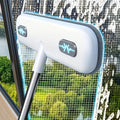 Window & Surface Cleaning Brush Retractable Handle Washable Head