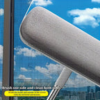 Window & Surface Cleaning Brush Retractable Handle Washable Head