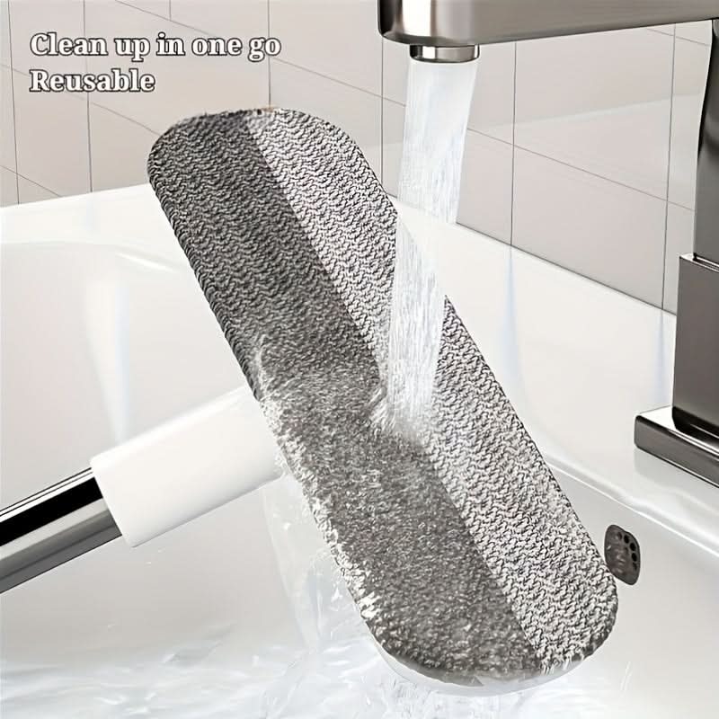 Window & Surface Cleaning Brush Retractable Handle Washable Head