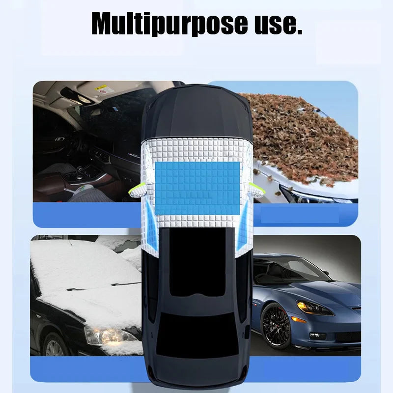 Windshield Cover Extra-Large 3-Window Waterproof Polyester