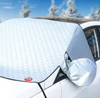 Windshield Cover Magnetic Anti-Frost Aluminum & Cotton