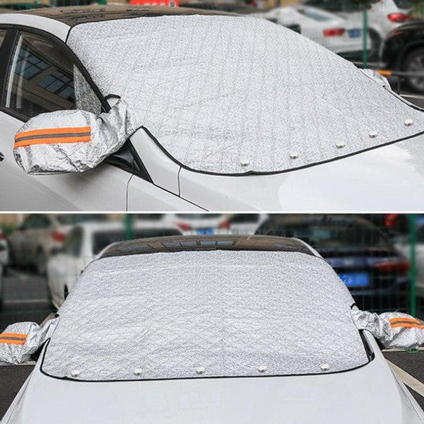 Windshield Cover Magnetic Anti-Frost Aluminum & Cotton