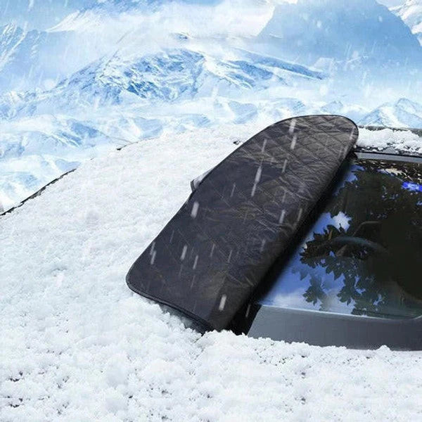 Windshield Cover Magnetic Anti-Frost Aluminum & Cotton