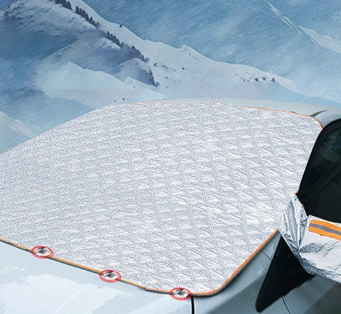 Windshield Cover Magnetic Anti-Frost Aluminum & Cotton