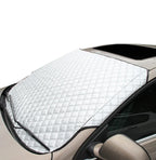 Windshield Cover Reflective Aluminized Film Elastic Straps