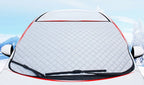 Windshield Cover Reflective Aluminized Film Elastic Straps