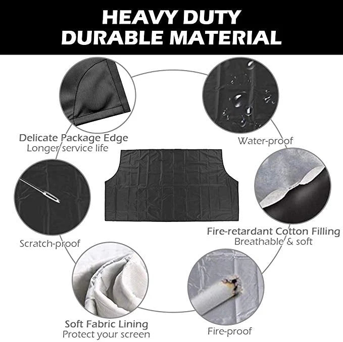 Windshield Cover Universal Polyester Six-Magnet & Straps