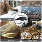Windshield Cover Universal Polyester Six-Magnet & Straps