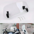Windshield Extension Adjustable Clamp-On No Drilling