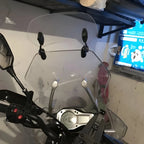 Windshield Extension Adjustable Clamp-On No Drilling