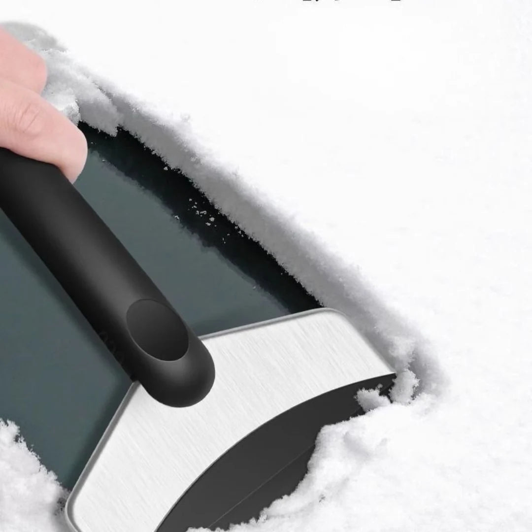Windshield Ice Scraper Telescoping Handle Built-In LED Light