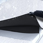 Windshield Snow Cover Magnetic Side Mirror Covers Reflective Strips