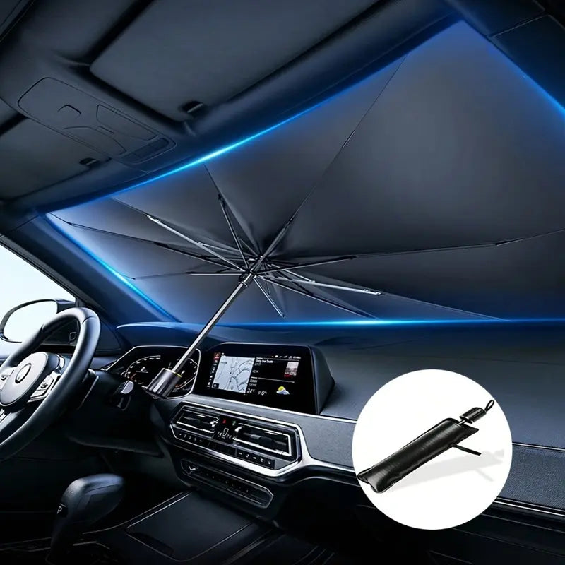 Windshield Sunshade Blocks 99% Heat Universal Fit