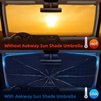 Windshield Sunshade Reflective UV-Blocking Foldable
