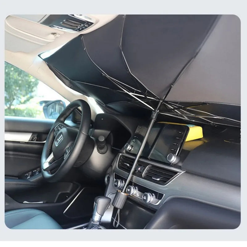 Windshield Sunshade Umbrella-Fold Heat-Blocking & UPF50+