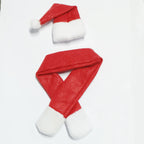 Wine Bottle Cover Plush Santa Hat Soft Fabric
