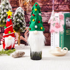 Wine Bottle Cover Santa Claus Plush-Lined