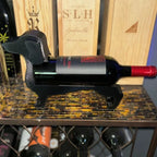 Wine Bottle Holder Resin Sculptural Tabletop
