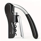 Wine Bottle Opener Lever Mechanism Ergonomic Handle
