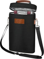 Wine Carrier 2-Bottle Insulated Leak-Proof