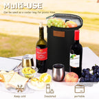 Wine Carrier 2-Bottle Insulated Leak-Proof