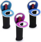 Wine Carrier Neoprene Insulated Dual Compartment Foldable