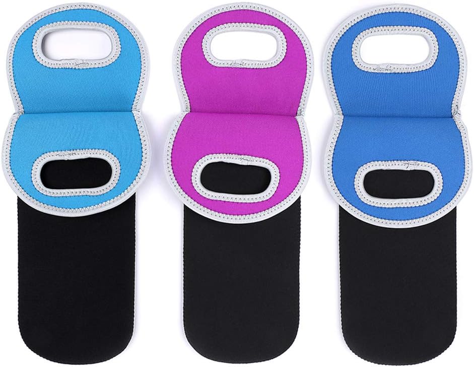 Wine Carrier Neoprene Insulated Dual Compartment Foldable
