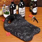 Wine Carrier Neoprene Insulated Dual Compartment Foldable