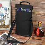 Wine Cooler Bag Two Bottle Insulated Padded Divider