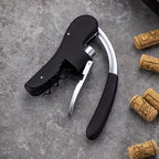 Wine Corkscrew Ergonomic Lever System
