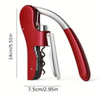 Wine Corkscrew Ergonomic Lever System