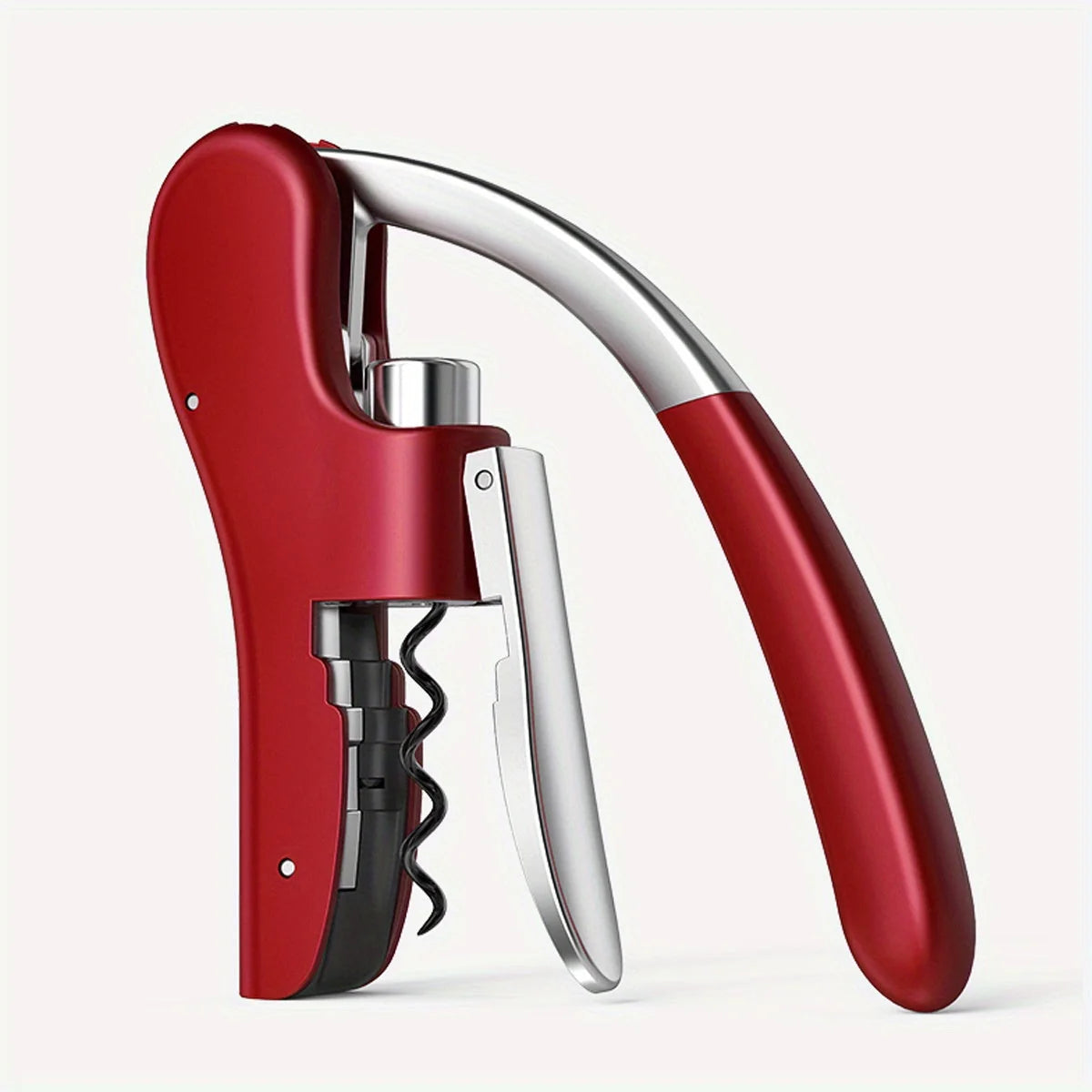 Wine Corkscrew Ergonomic Lever System