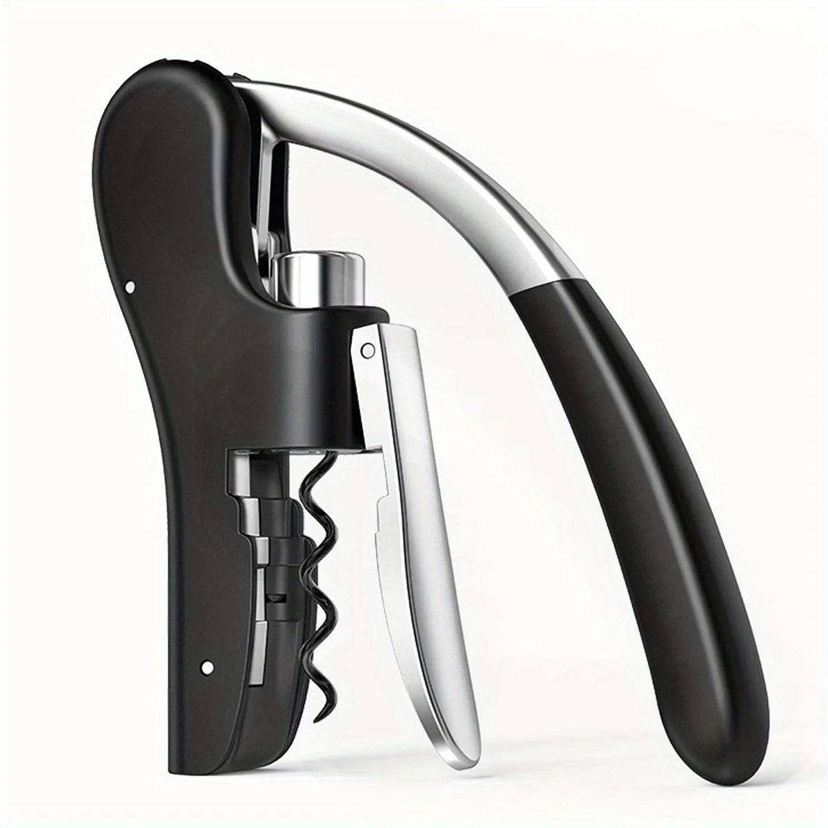 Wine Corkscrew Ergonomic Lever System