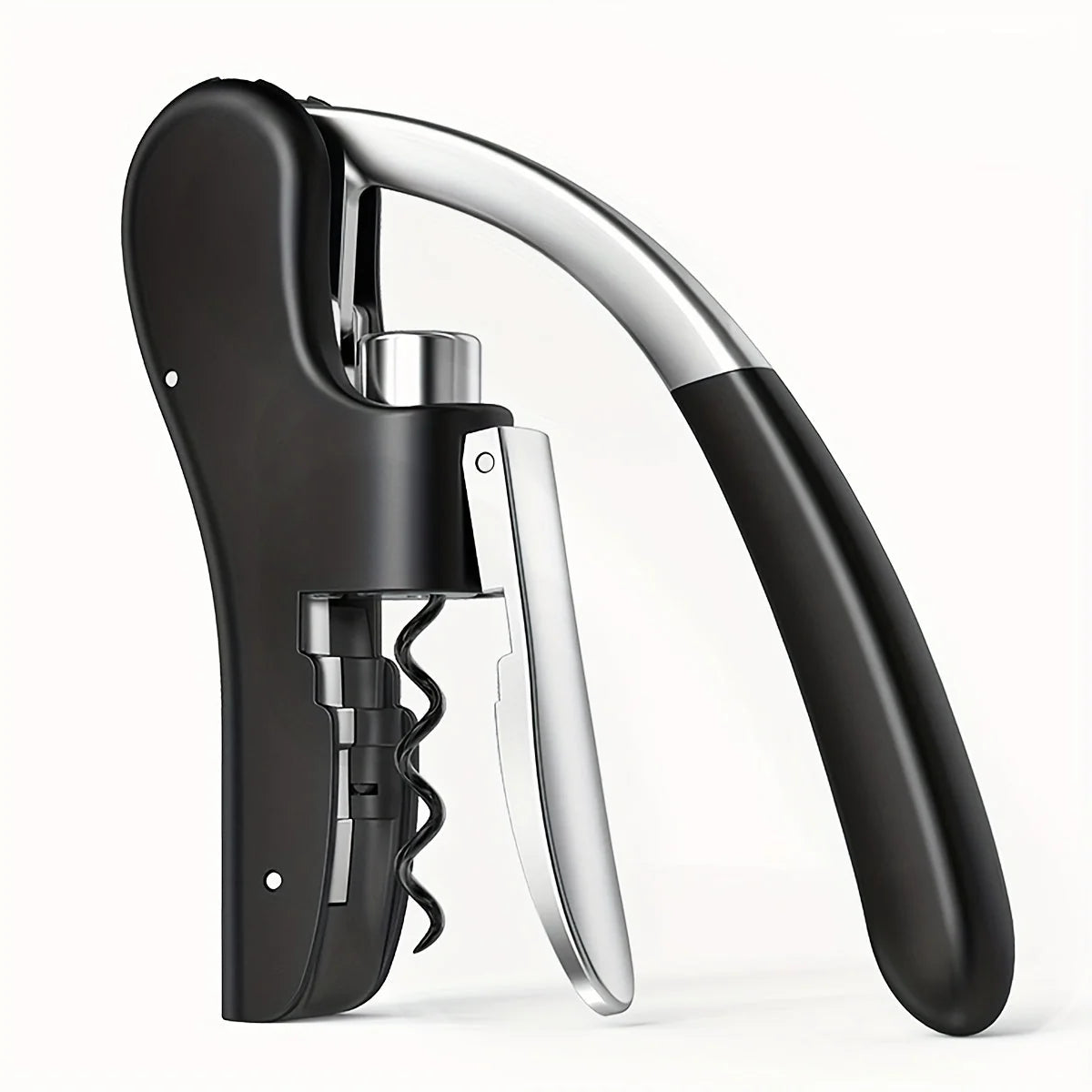 Wine Corkscrew Ergonomic Lever System