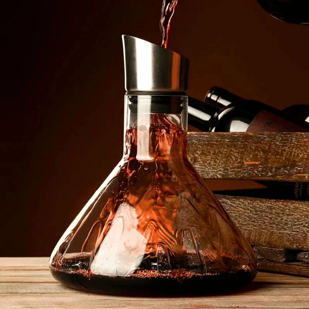 Wine Decanter 12-Channel Aeration & Sediment Filter